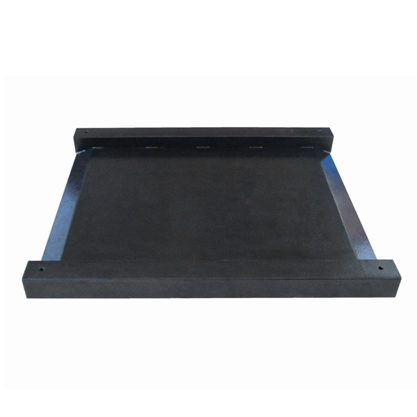 LESAK 4TUVN0808L-DFWL, 300kg/100g, 800x800mm, lak (Nájezdová váha s vestavěnými nájezdy včetně indikátoru)