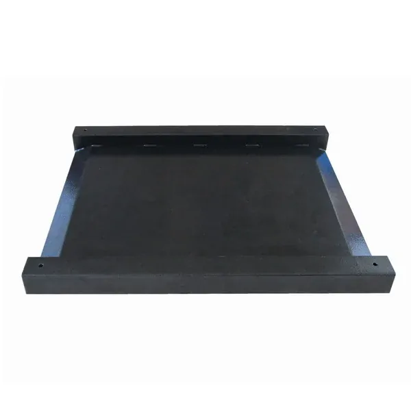 LESAK 4TUVN1010L, do 600kg, 1000x1000mm, lak (Nájezdová váha s vestavěnými nájezdy bez indikátoru)