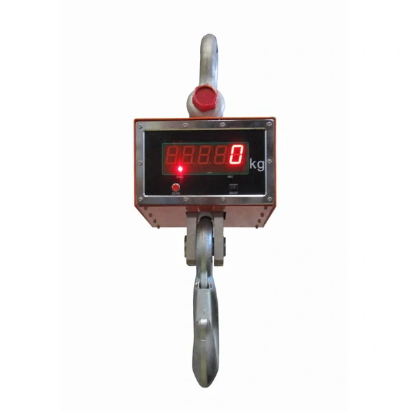 LESAK JEV, 20t/10kg (Závěsná/jeřábová váha s dálkovým ovládáním a svítícím LED displejem)