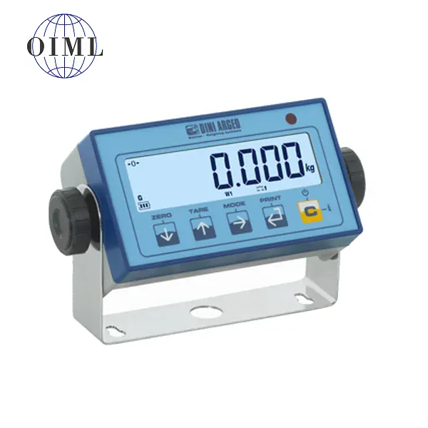 DINI ARGEO DFWLB, IP-68, plast, LCD (Vážní indikátor certifikovaný dle normy EN45501/2015 pro obchodní vážení)