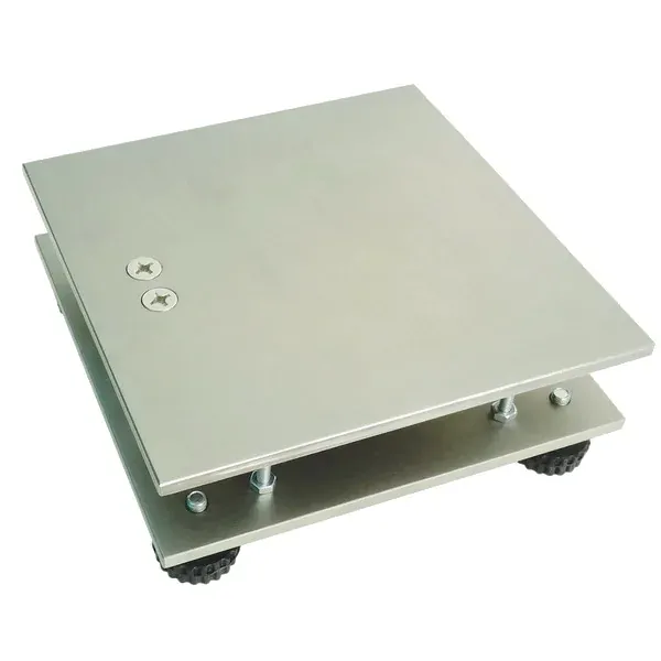 LESAK 1T1515NN, 3kg, 150x150mm, nerez (Vážní můstek v nerezovém provedení bez vážního indikátoru)