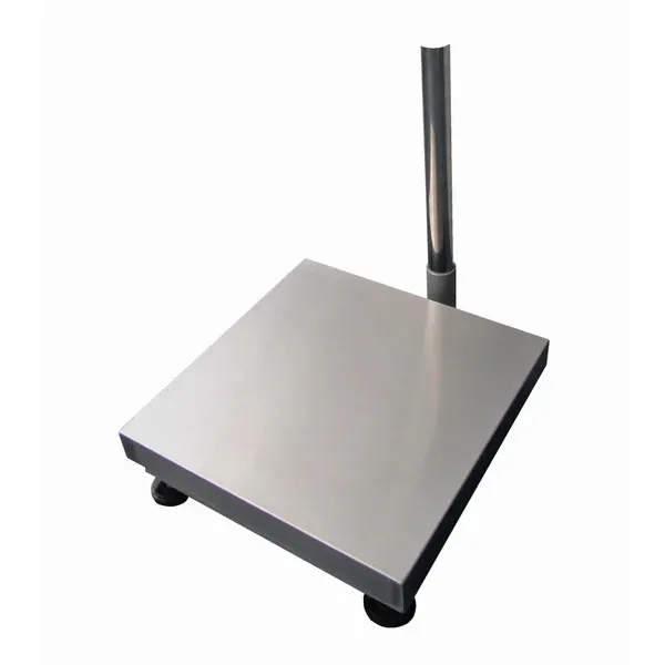 LESAK 1T4040NN, 15kg, 400x400mm, nerez (Vážní můstek v nerezovém provedení bez vážního indikátoru)
