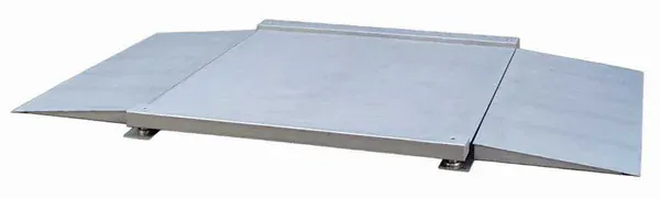 LESAK 4TU0810L, do 1500kg, 800x1000mm, lak (Lakovaná nájezdová váha se sníženou vážní plochou bez indikátoru)