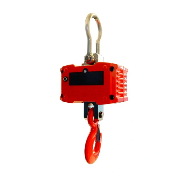 LESAK ZEV-SL-1000, 1t/500g ( Závěsná/jeřábová váha s dálkovým ovládáním a svítícím LED displejem v ocelovém provedení)