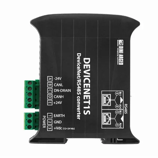 DINI ARGEO - DEVICENET1S, indikátor hmotnosti, rozhraní DEVICENET (Indikátor hmotnosti DINI ARGEO pro průmyslové aplikace, DIN lištu, rozhraní DEVICENET)