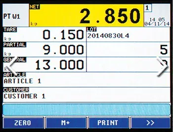 DINI ARGEO 3590EGT8  dotykový LCD 8", nerez IP68 (3590ET8 Nerezový indikátor hmotnosti s 8" dotykovou obrazovkou pro průmyslové aplikace )