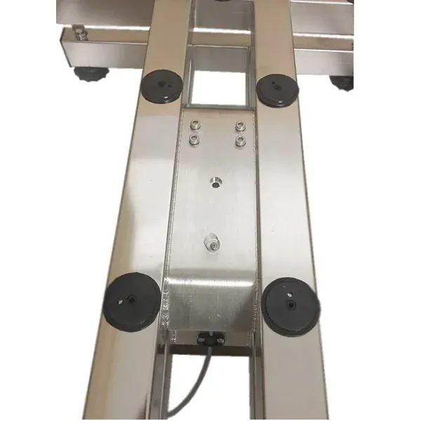 LESAK 1T6080NN, 150kg, 600x800mm, nerez (Vážní můstek v nerezovém provedení bez vážního indikátoru)