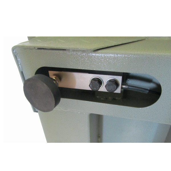 LESAK 4T1212L-MB-DFWL, 300kg/100g, 1200x1200mm, lak (Podlahová váha v lakovaném provedení s vážním indikátorem)