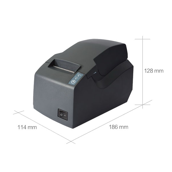 LESAK PPT2A, pokladní termotiskárna (Pokladní termotiskárna účtenek s USB a RS232 připojením)