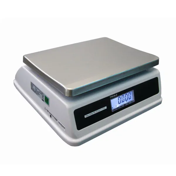 TSCALE SW, 3;6kg/1;2g, 200x260mm (Gastro váha se dvěma displeji v krytí IP-65 určená do kuchyní, výroben a skladů)