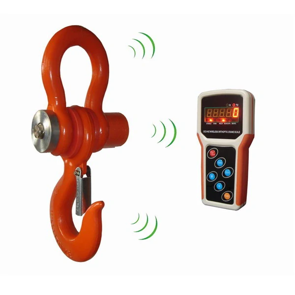 LESAK JDV, 5t/2kg (Závěsná jeřábová váha s ručním bezdrátovým displejem)