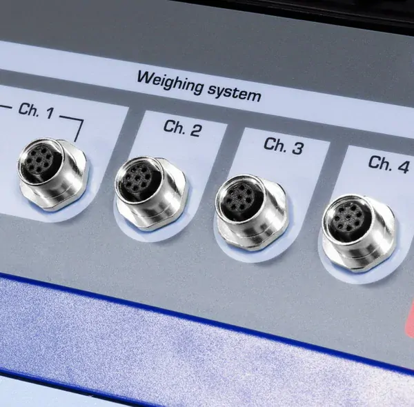 DINI ARGEO DFWKRP, Vážní jednotka + tiskárna v přenosném kufru (Vážní indíkátor se zabudovanou tiskárnou a provozem na baterie v přenosném kufru)