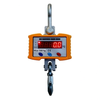 LESAK ZEV-500, 500kg/200g (Závěsná/jeřábová váha se svítícím LED displejem)