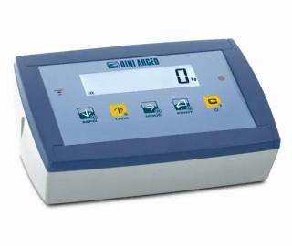 DINI ARGEO DFWXP, IP-65, plast, LCD (Vážní indikátor certifikovaný dle normy EN45501/2015 pro obchodní vážení)