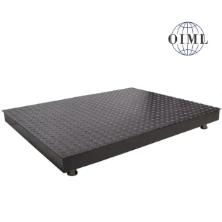 LESAK 4T0810PL, 1500kg, 800x1000mm, lak (Podlahová váha v lakovaném provedení bez vážního indikátoru)