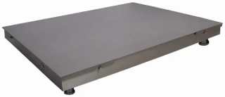 LESAK 4T0810PN, 300kg, 800x1000mm, nerez (Podlahová vážní plošina v nerezovém provedení bez vážního indikátoru)